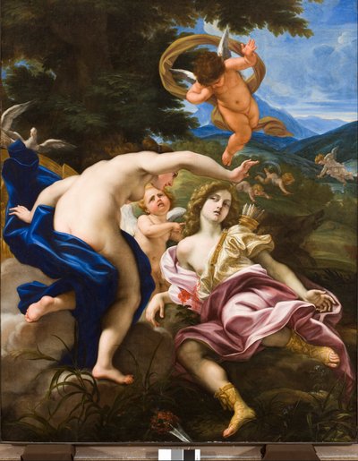 La morte di Adone, c.1683-85 da Il Baciccio